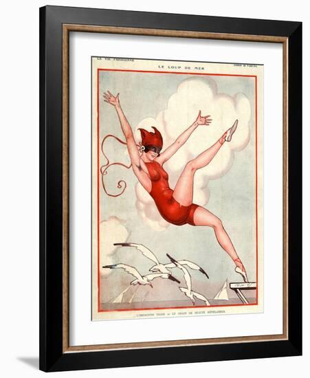 La Vie Parisienne, Vald'es, 1924, France-null-Framed Giclee Print