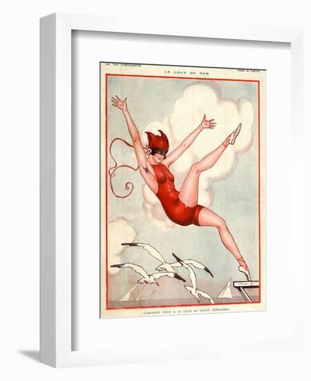 La Vie Parisienne, Vald'es, 1924, France-null-Framed Giclee Print