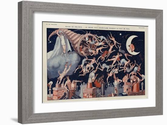 La Vie Parisienne, Vald'es, 1927, France-null-Framed Giclee Print