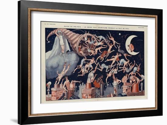 La Vie Parisienne, Vald'es, 1927, France-null-Framed Giclee Print