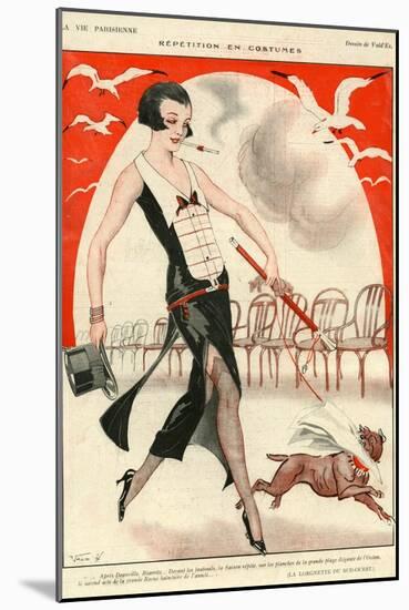 La Vie Parisienne, Vald'es, France-null-Mounted Giclee Print