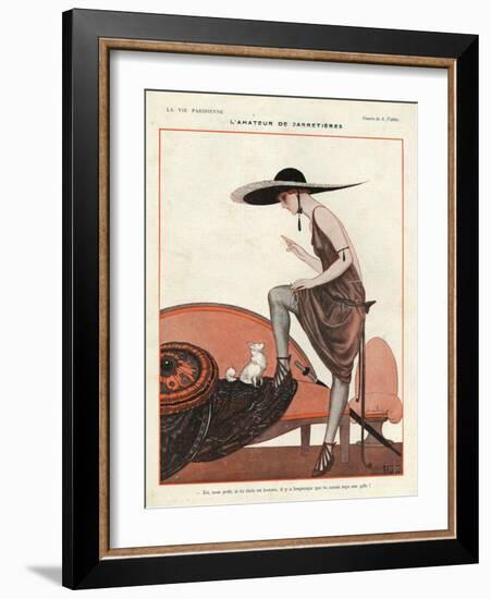 La Vie Parisienne, Vallee, 1922, France-null-Framed Giclee Print