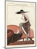 La Vie Parisienne, Vallee, 1922, France-null-Mounted Giclee Print