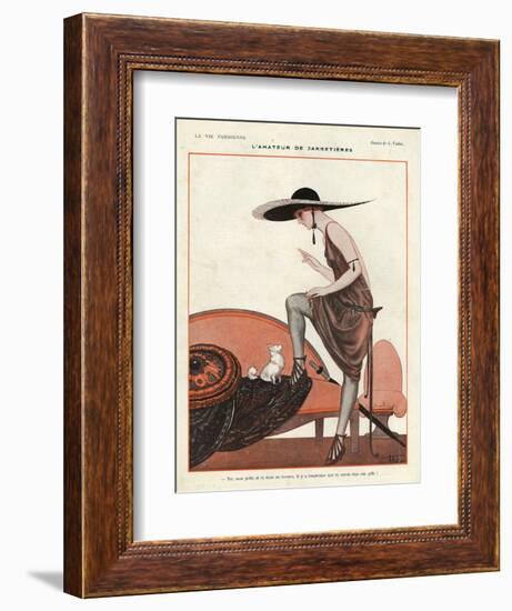 La Vie Parisienne, Vallee, 1922, France-null-Framed Giclee Print