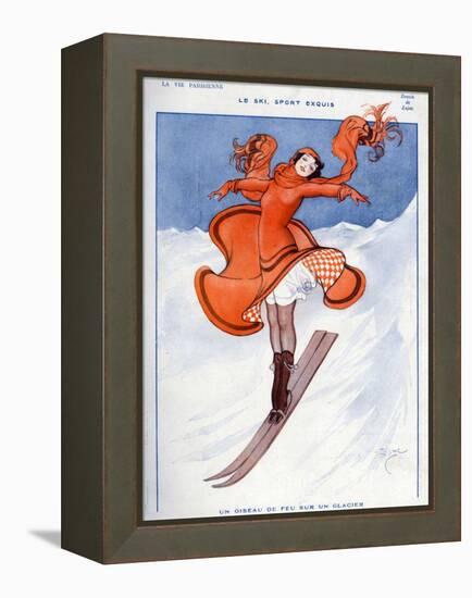 La Vie Parisienne, Zajac, 1922, France-null-Framed Premier Image Canvas