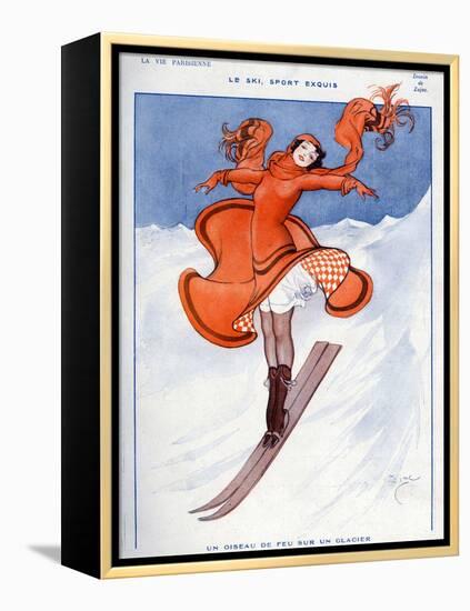 La Vie Parisienne, Zajac, 1922, France-null-Framed Premier Image Canvas