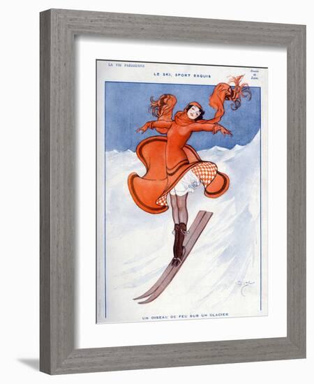 La Vie Parisienne, Zajac, 1922, France-null-Framed Giclee Print