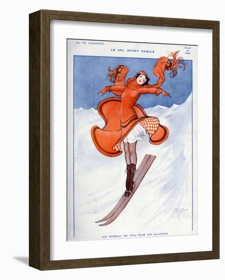 La Vie Parisienne, Zajac, 1922, France-null-Framed Giclee Print