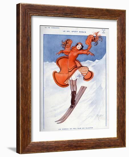 La Vie Parisienne, Zajac, 1922, France-null-Framed Giclee Print