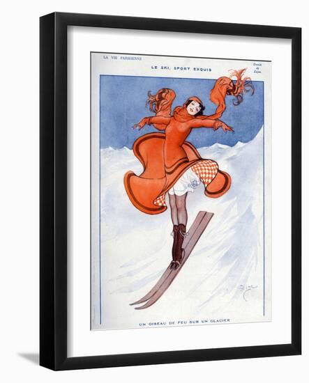 La Vie Parisienne, Zajac, 1922, France-null-Framed Giclee Print