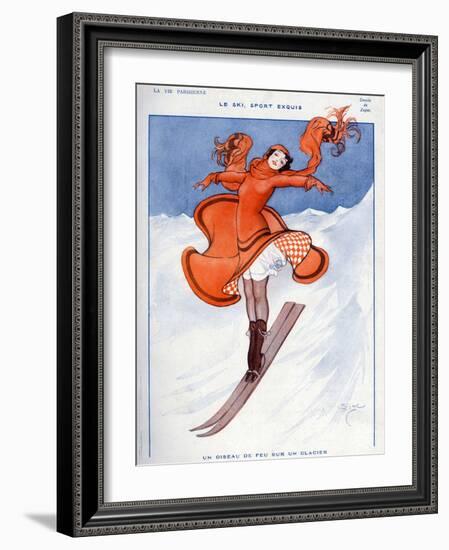 La Vie Parisienne, Zajac, 1922, France-null-Framed Giclee Print