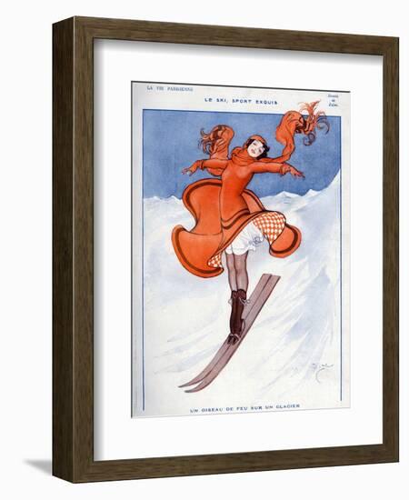 La Vie Parisienne, Zajac, 1922, France-null-Framed Giclee Print