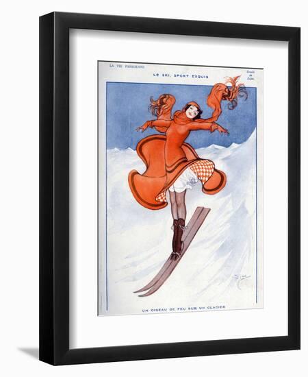 La Vie Parisienne, Zajac, 1922, France-null-Framed Giclee Print