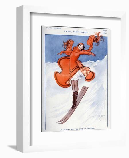 La Vie Parisienne, Zajac, 1922, France-null-Framed Giclee Print