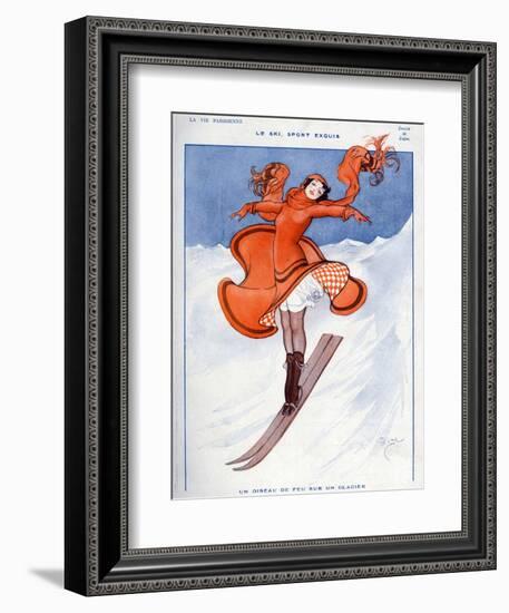 La Vie Parisienne, Zajac, 1922, France-null-Framed Giclee Print