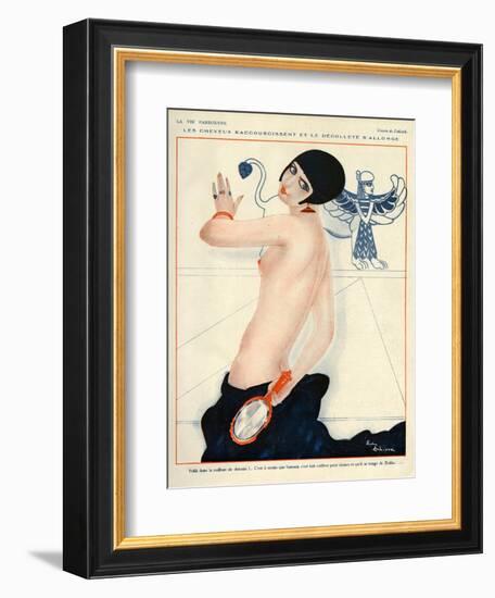 La Vie Parisienne, Zaliouk, 1924, France-null-Framed Giclee Print