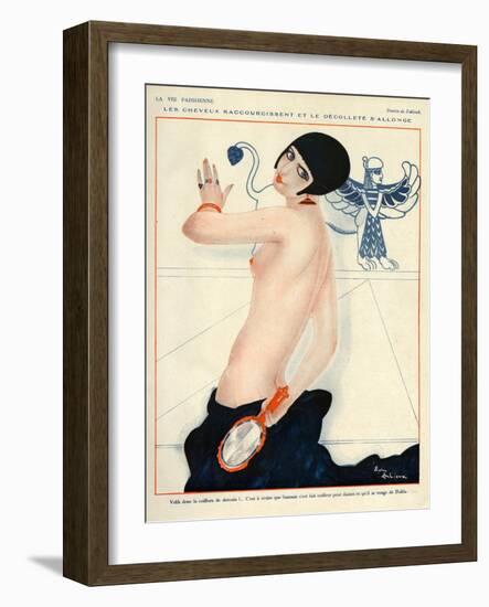 La Vie Parisienne, Zaliouk, 1924, France-null-Framed Giclee Print