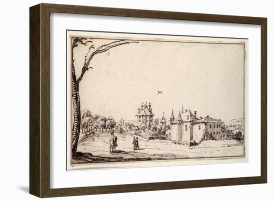 La Vieille Et La Neuve Malgrange-Jacques Callot-Framed Giclee Print