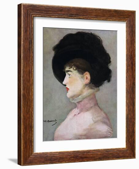 La Viennoise: Portrait of Irma Brunner, 1882-Edouard Manet-Framed Giclee Print