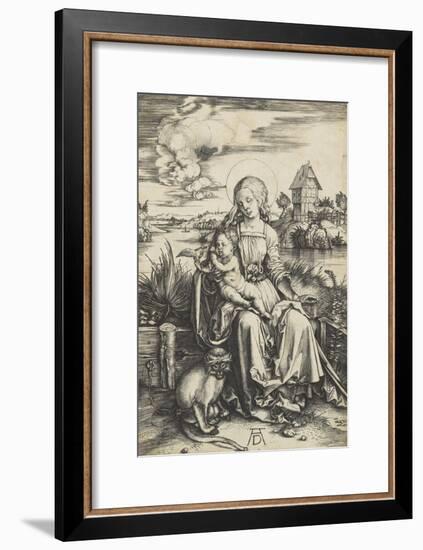 La Vierge à l'Enfant au macaque-Albrecht Dürer-Framed Giclee Print