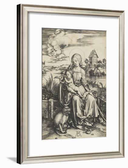 La Vierge à l'Enfant au macaque-Albrecht Dürer-Framed Giclee Print