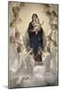 La Vierge aux anges-William Adolphe Bouguereau-Mounted Giclee Print