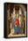 La Vierge Avec Un Lys (Avec L'enfant Jesus Sur Un Trone, Entoure De Deux Anges) - Virgin with a Lil-Marco Zoppo-Framed Premier Image Canvas