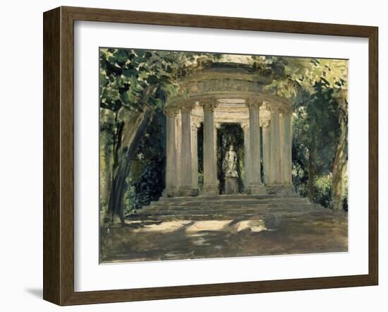 La Villa Adriana De Tivoli (Roma), 1926-Jose Moreno carbonero-Framed Giclee Print