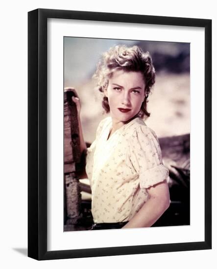 La Ville Abandonnee YELLOW SKY by William Wellman with Anne Baxter, 1948 (photo)-null-Framed Photo