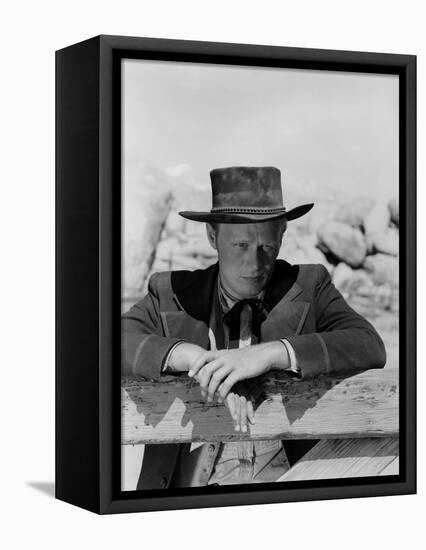 La Ville Abandonnee YELLOW SKY by William Wellman with Richard Widmark, 1948 (b/w photo)-null-Framed Stretched Canvas