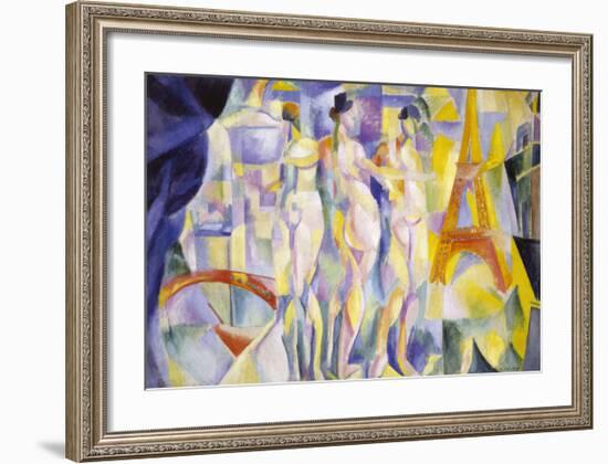 La Ville de Paris, c1911-Robert Delaunay-Framed Premium Giclee Print