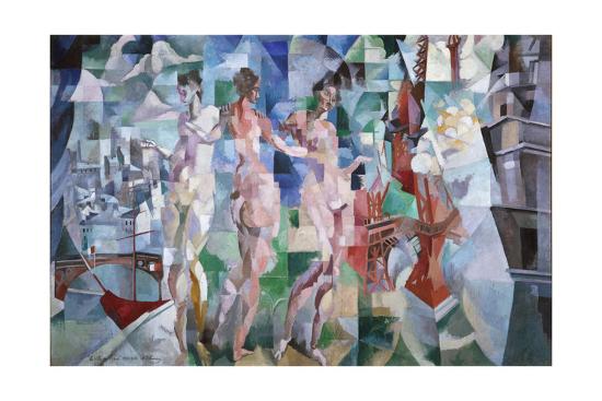 La Ville De Paris Giclee Print Robert Delaunay Art Com