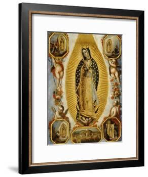 La Virgen de Guadalupe, 18th Century, Mexican School-null-Framed Giclee Print