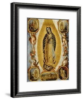 La Virgen de Guadalupe, 18th Century, Mexican School-null-Framed Giclee Print