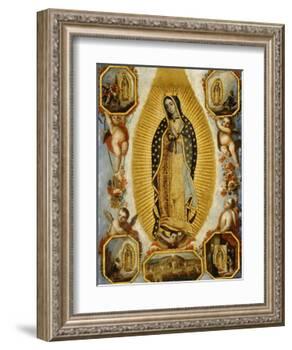 La Virgen de Guadalupe, 18th Century, Mexican School-null-Framed Giclee Print