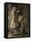 La vision de Sainte Françoise Romaine-Nicolas Poussin-Framed Premier Image Canvas