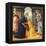 La Visitation entre Marie-Jacobie et Marie-Salomé-Domenico Ghirlandaio-Framed Premier Image Canvas