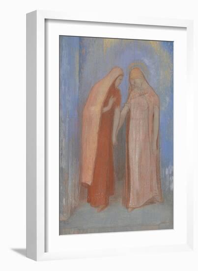 La Visitation-Odilon Redon-Framed Giclee Print