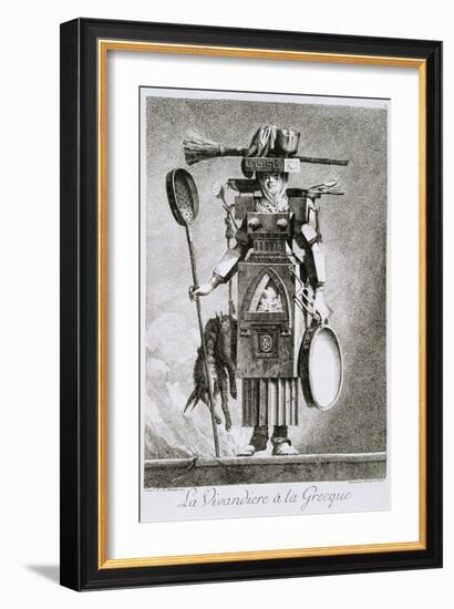 La Vivandier a La Greque-Ennemond Alexandre Petitot-Framed Giclee Print