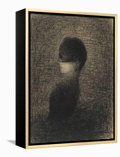 La Voilette-Georges Seurat-Framed Premier Image Canvas