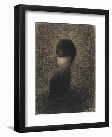 La Voilette-Georges Seurat-Framed Giclee Print