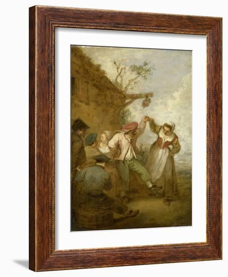 La Vraie gaieté-Jean Antoine Watteau-Framed Giclee Print