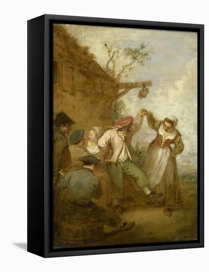 La Vraie gaieté-Jean Antoine Watteau-Framed Premier Image Canvas