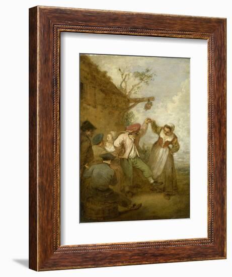 La Vraie gaieté-Jean Antoine Watteau-Framed Giclee Print