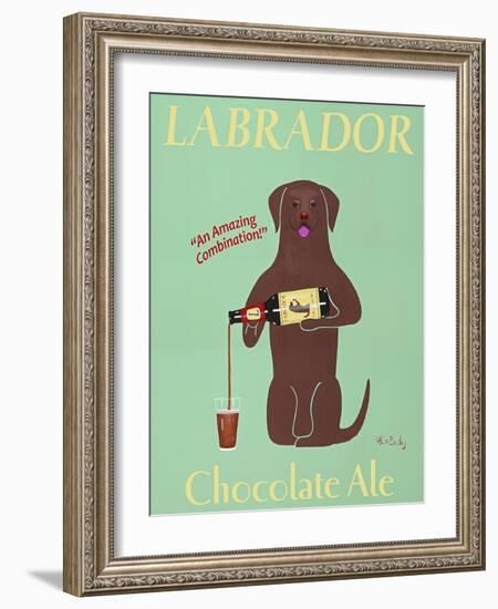 Lab Chocolate Ale-Ken Bailey-Framed Giclee Print