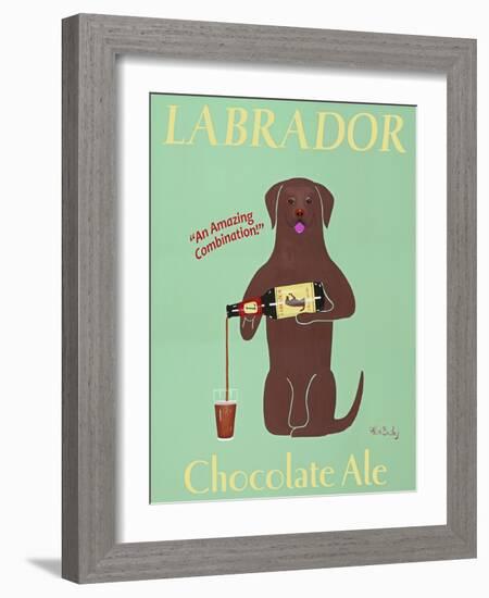 Lab Chocolate Ale-Ken Bailey-Framed Giclee Print