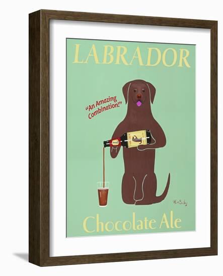 Lab Chocolate Ale-Ken Bailey-Framed Giclee Print