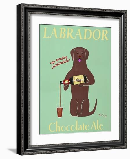 Lab Chocolate Ale-Ken Bailey-Framed Giclee Print