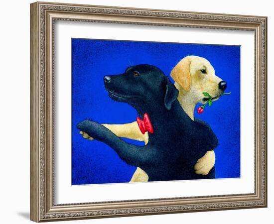 Lab Dance-Will Bullas-Framed Giclee Print