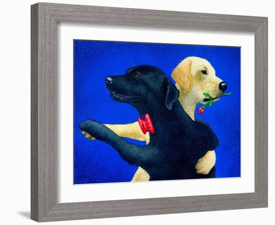 Lab Dance-Will Bullas-Framed Giclee Print